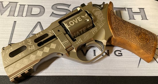 revolver engraved