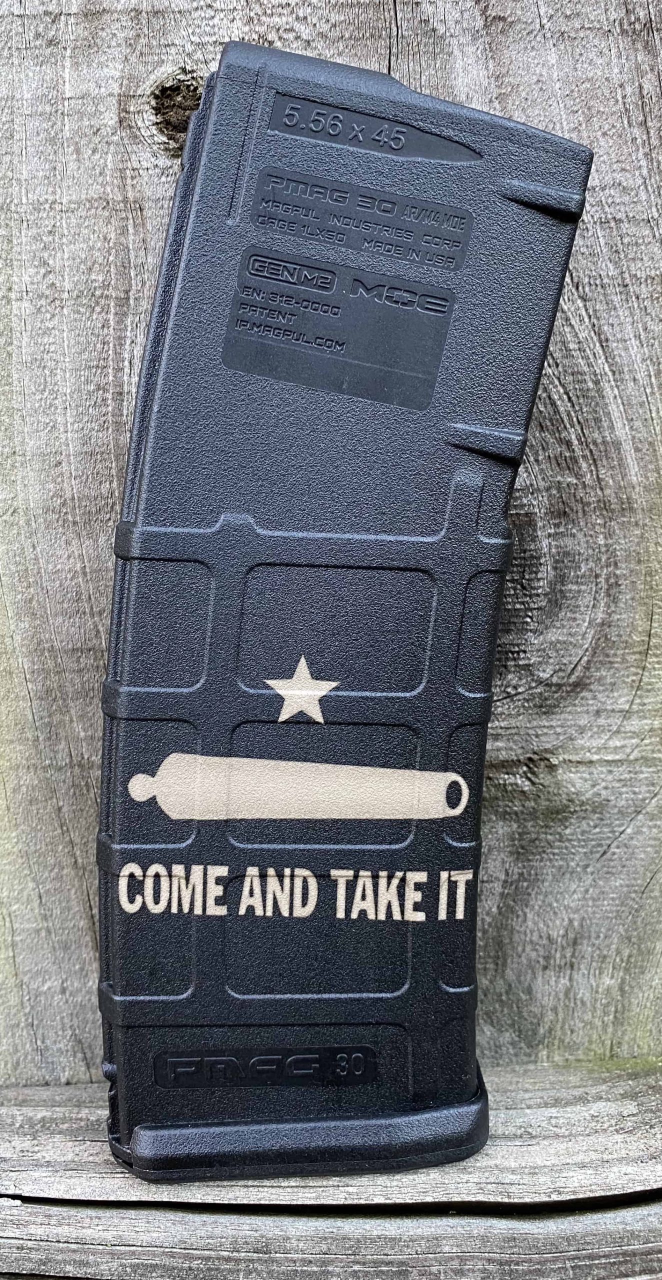 Ar 15 Magazine Come And Take It Midsouth Laser Engraving